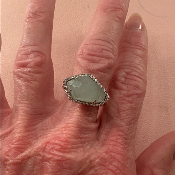 925 Sterling Silver Topaz Ring - Picture 4 of 4